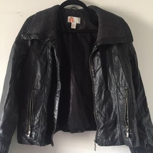Bernardo Collection Leather Jacket